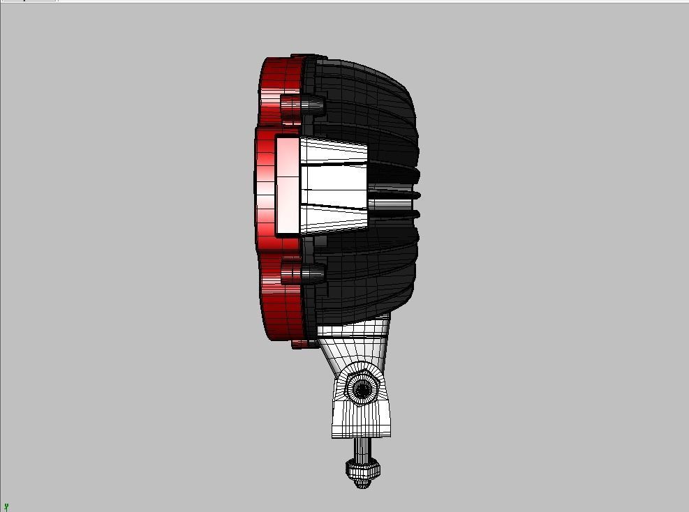 Faro de led 51w tipo ARB  3D model_5