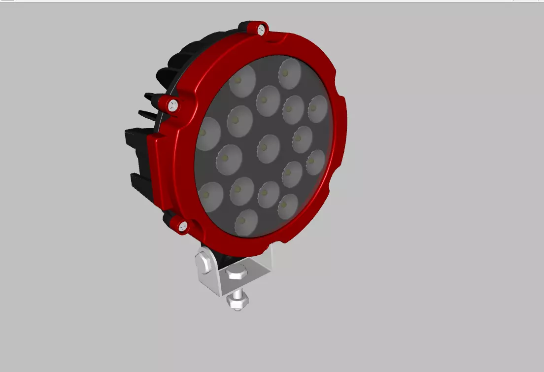 Faro de led 51w tipo ARB  3D model_0