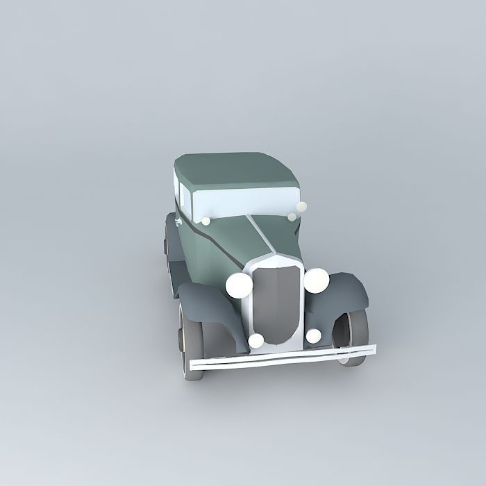 1932 Dodge Model DL Free 3D model_2