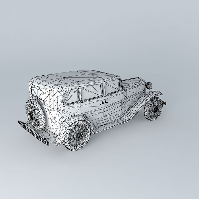 1932 Dodge Model DL Free 3D model_3