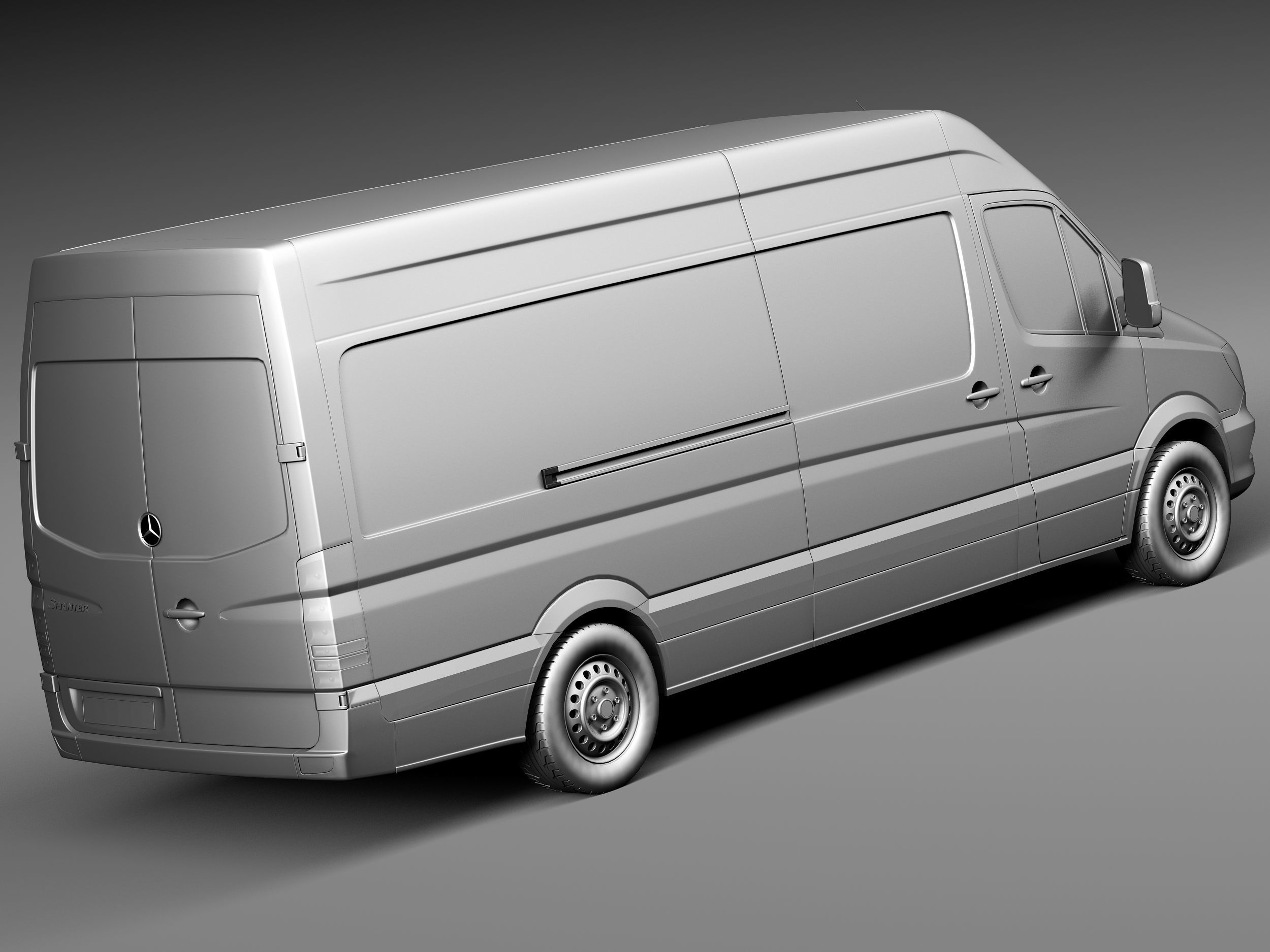 Mercedes-Benz Sprinter long high 2014 3D model_12
