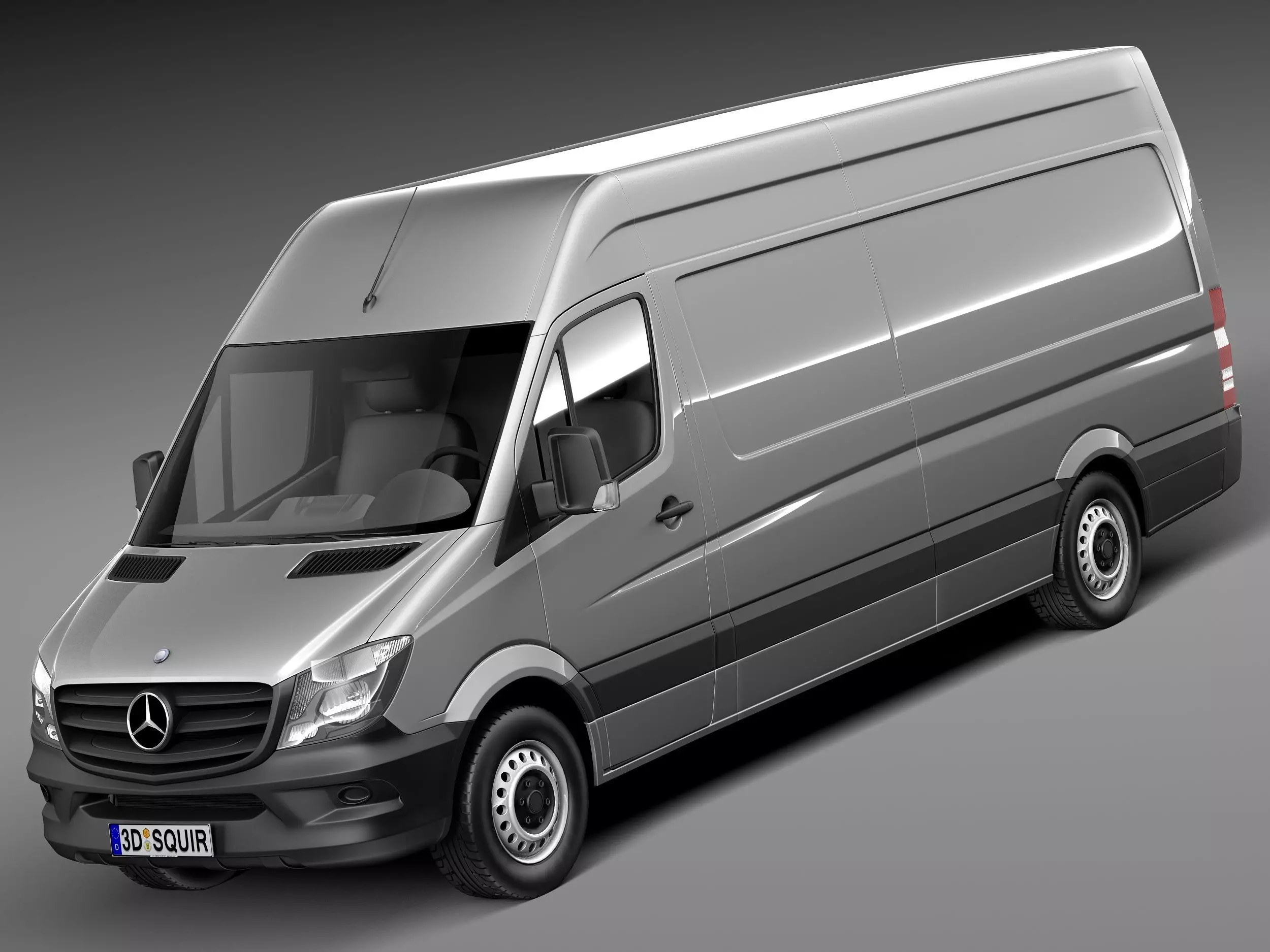 Mercedes-Benz Sprinter long high 2014 3D model_0