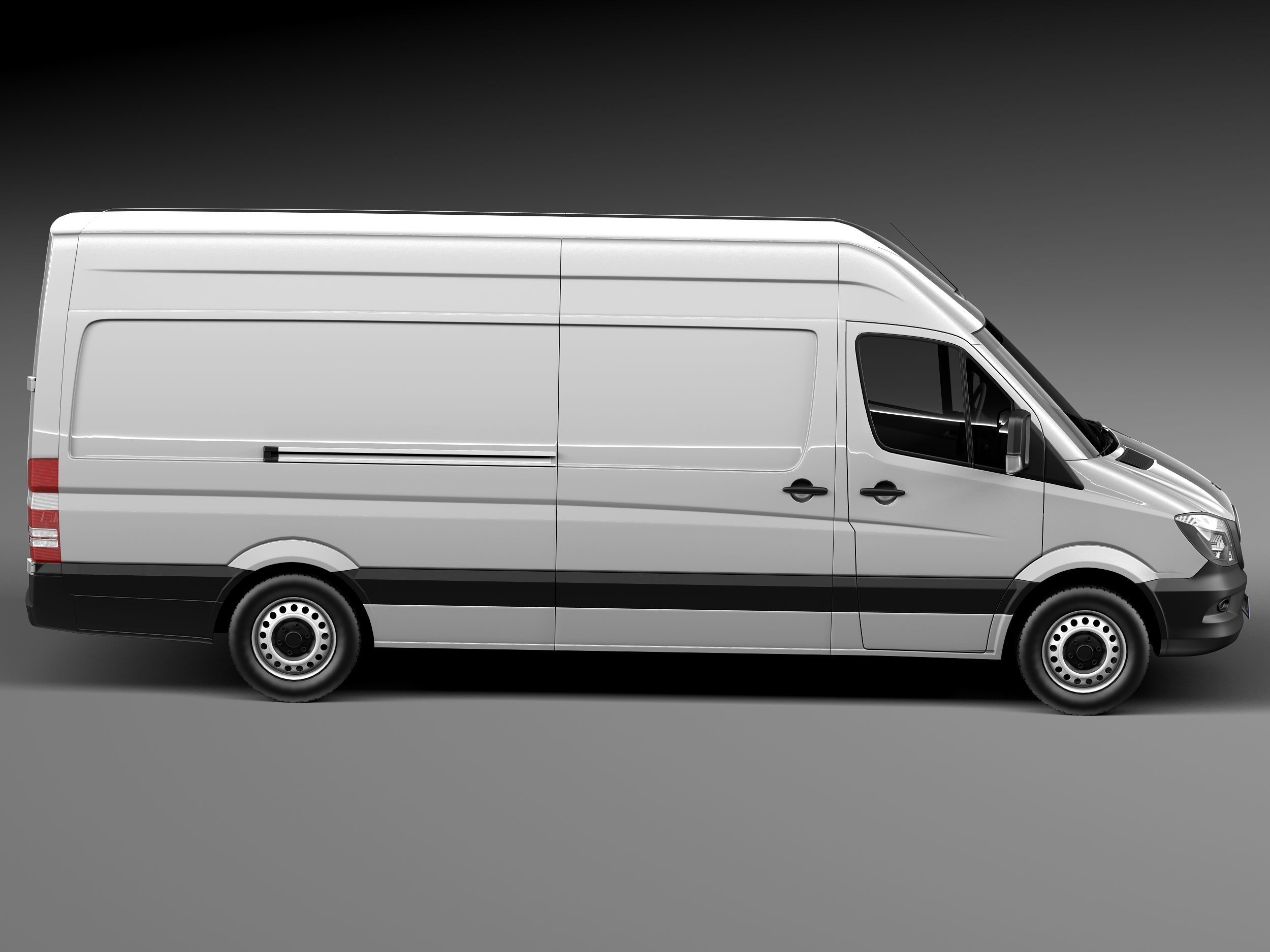 Mercedes-Benz Sprinter long high 2014 3D model_6