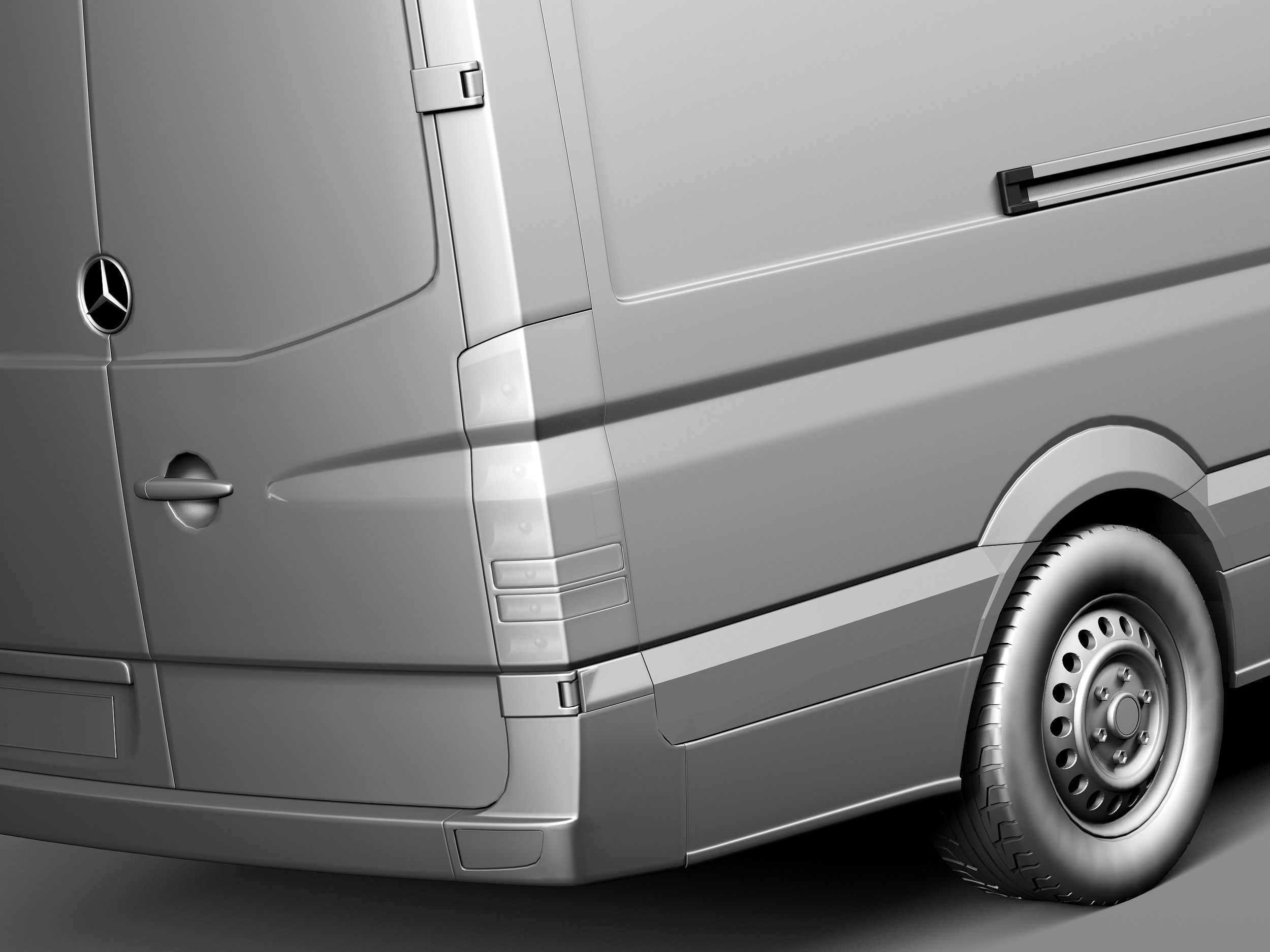 Mercedes-Benz Sprinter long high 2014 3D model_11