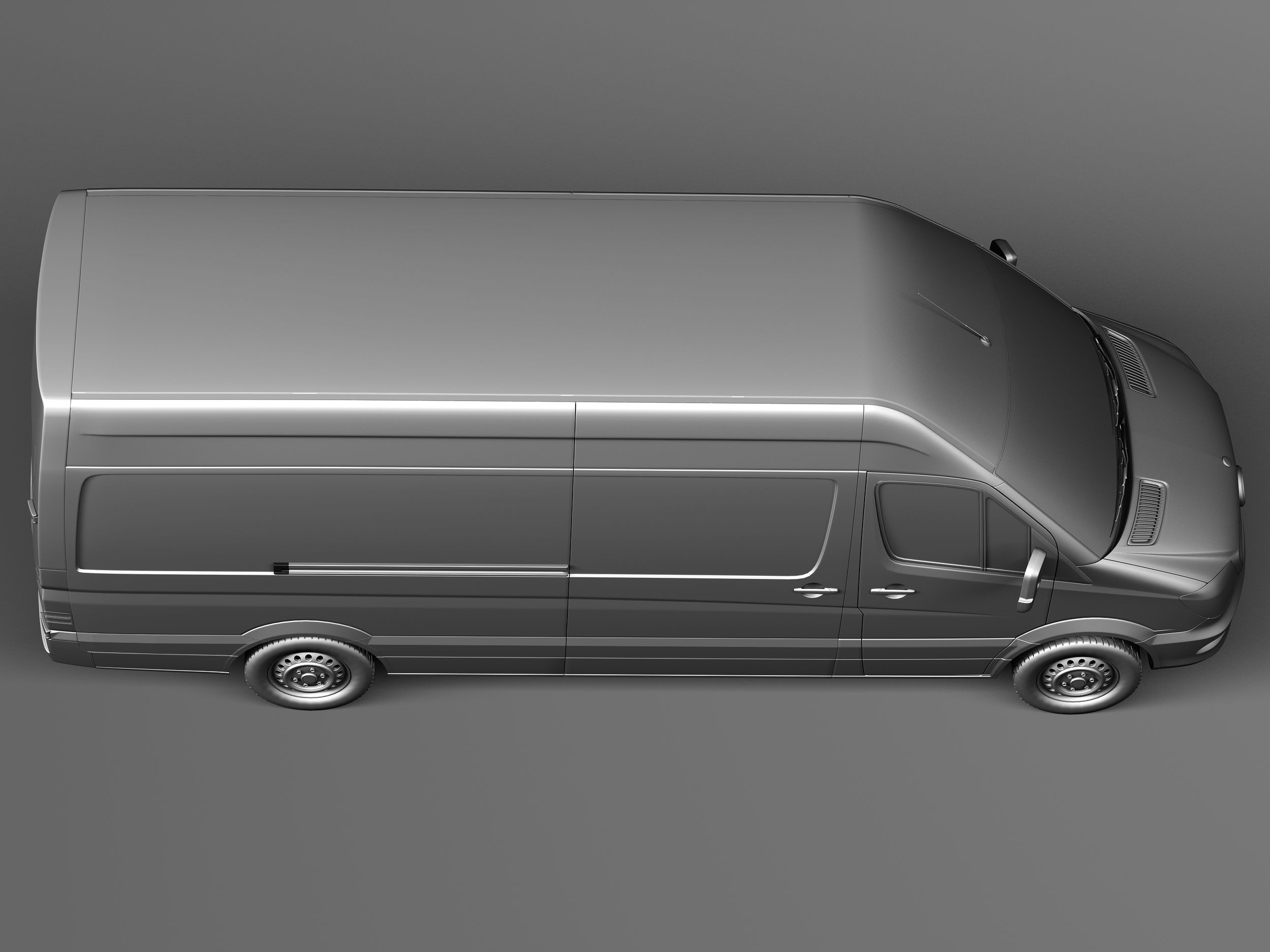 Mercedes-Benz Sprinter long high 2014 3D model_15