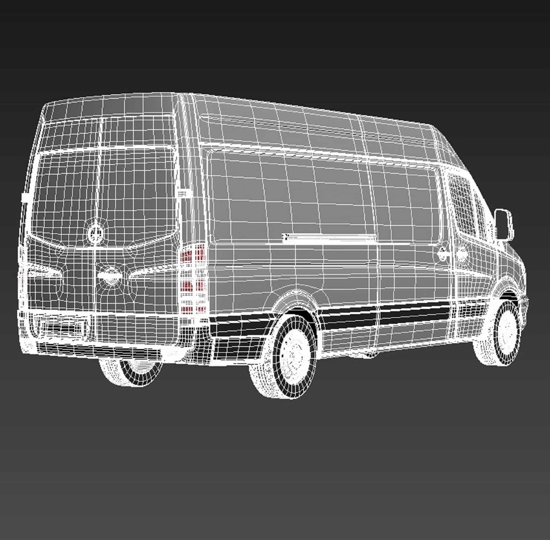 Mercedes-Benz Sprinter long high 2014 3D model_18