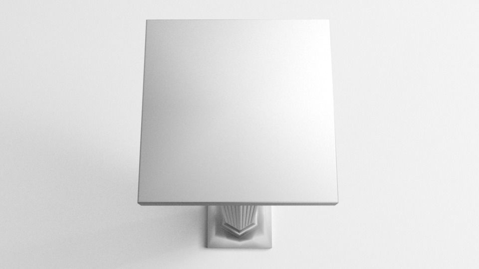 Pillar Octagon 2 3D model_2