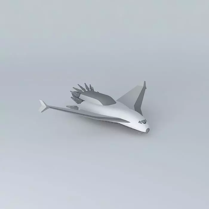 Pegasus 2 Shuttle Free 3D model