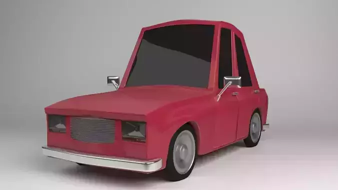 TOON CAR 3D MODEL
