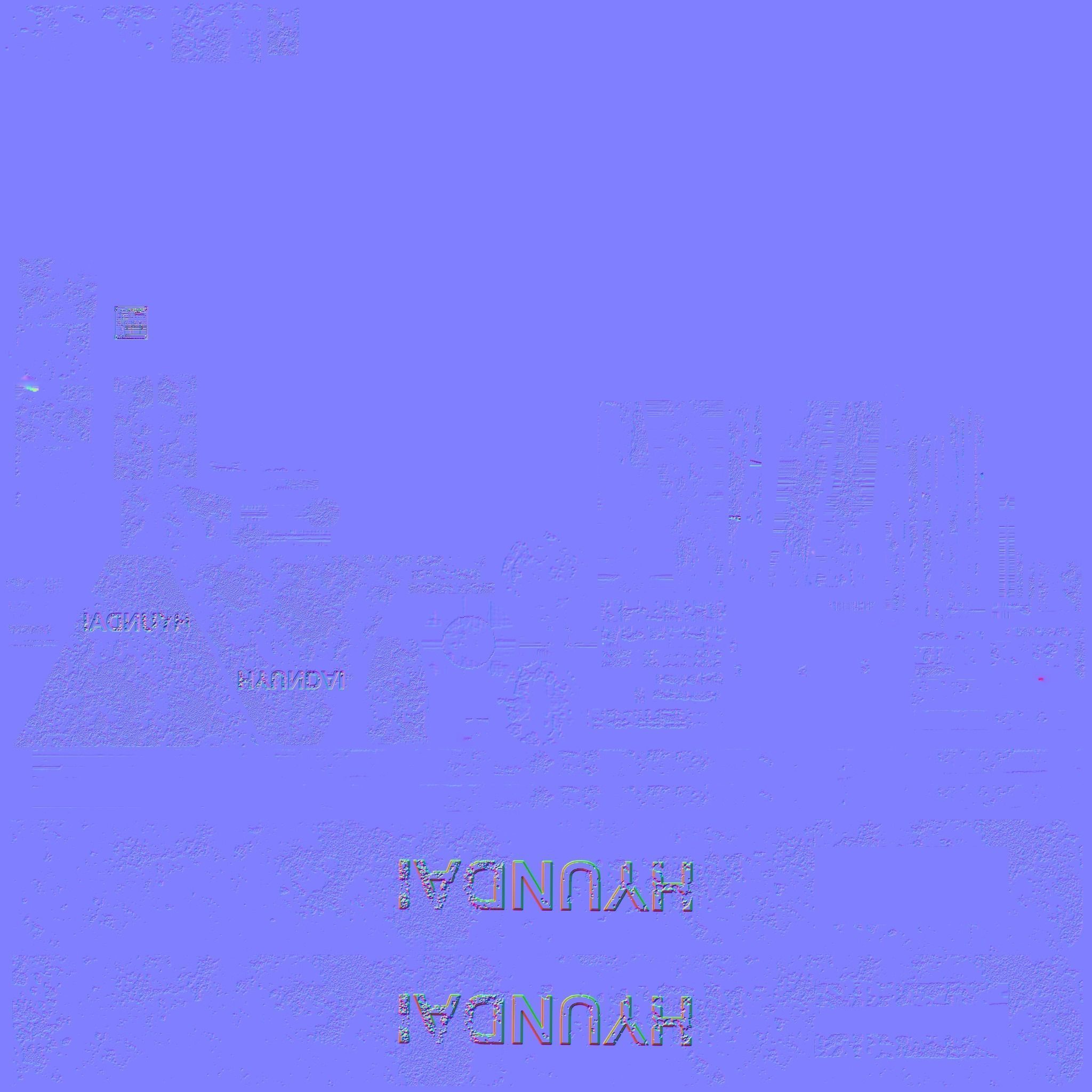 Pallet Truck Low-poly 3D model_17