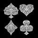 spades clubs hearts diamonds 3D print model_38