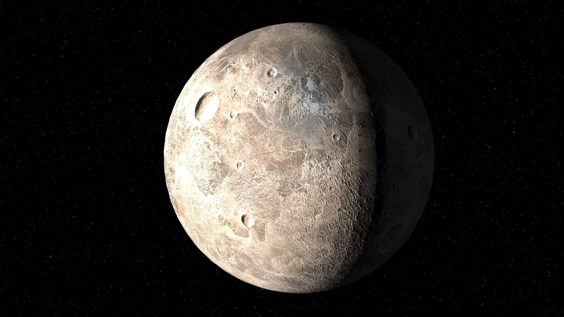 moon 3d model 3D model_7