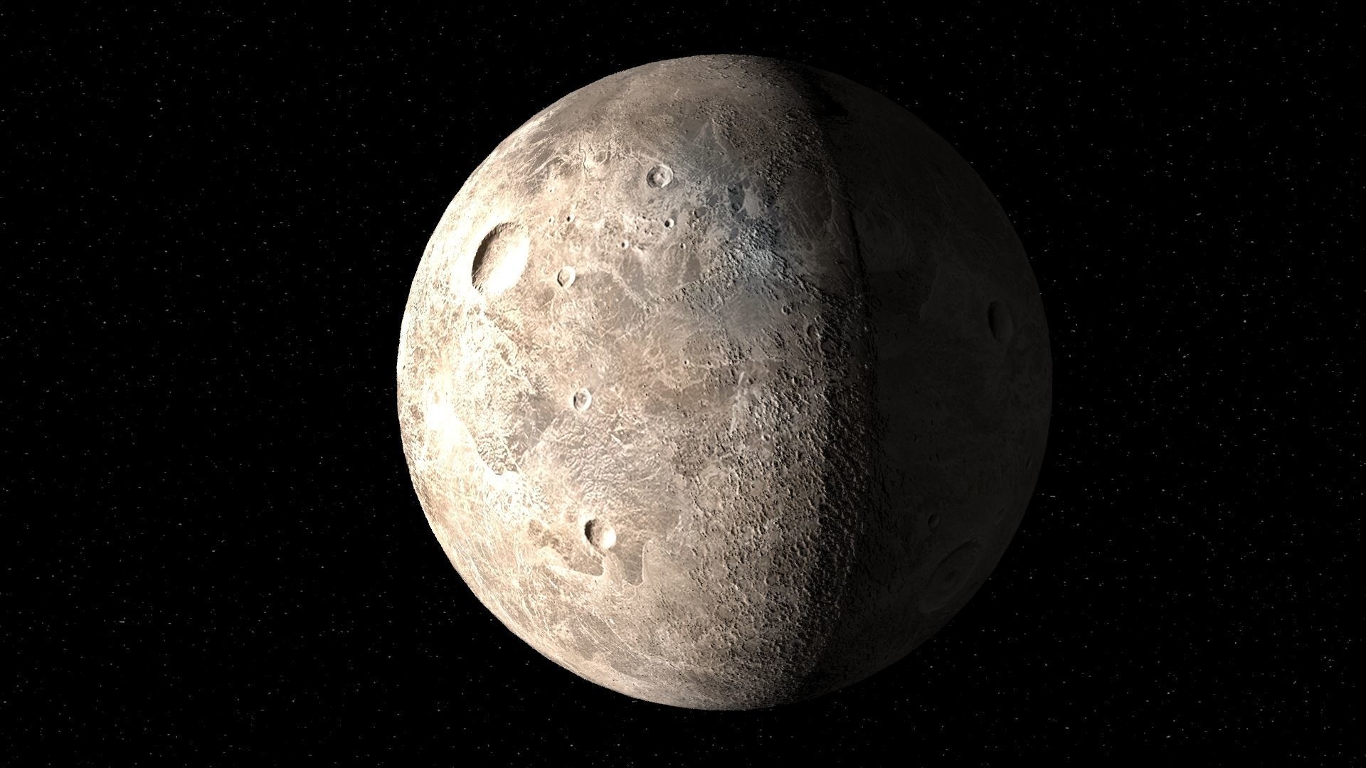 moon 3d model 3D model_4