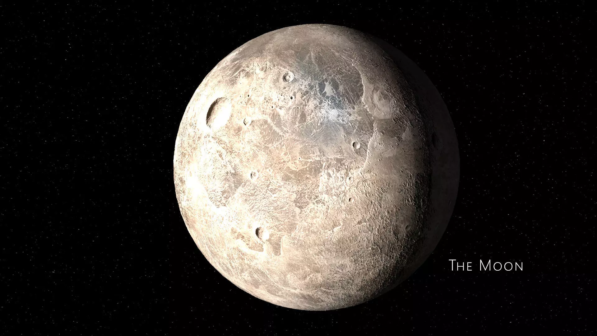 moon 3d model 3D model_0