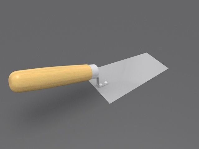 Trowel 3D model_1