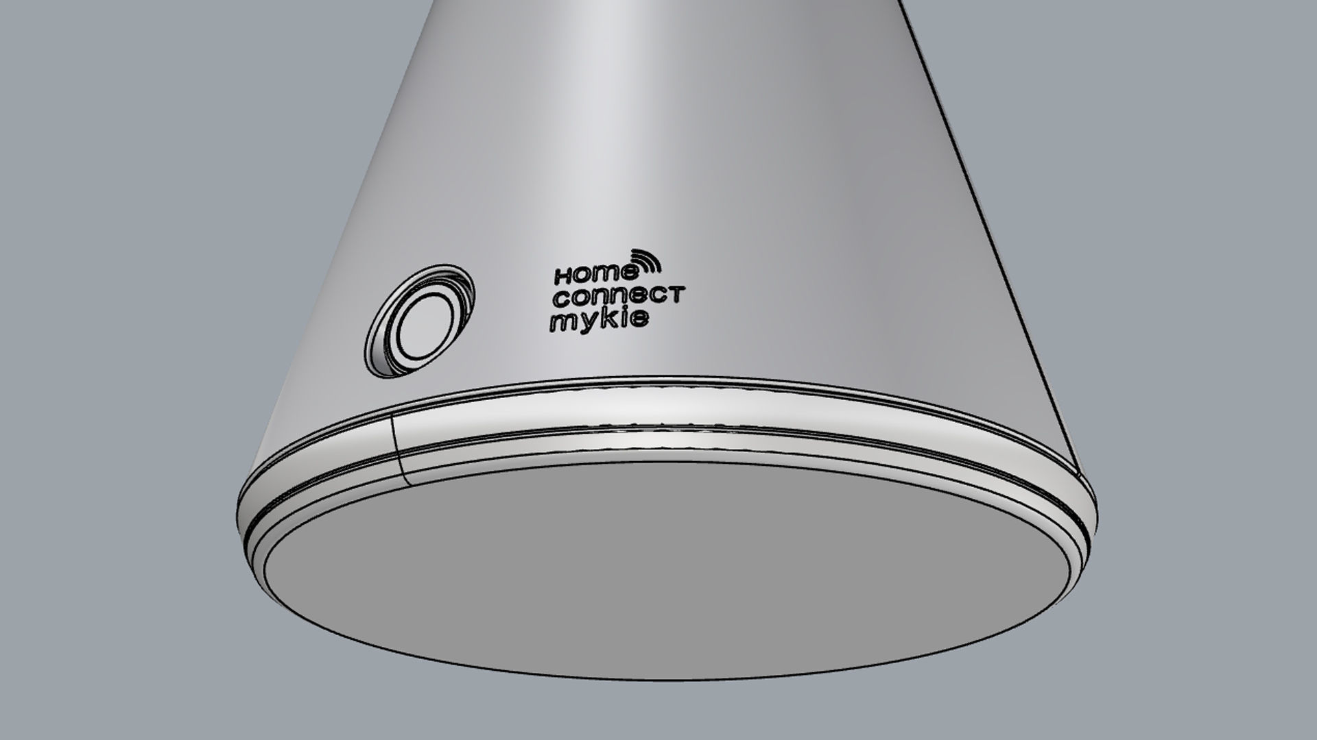 Mykie Robot Gray 3D model_20