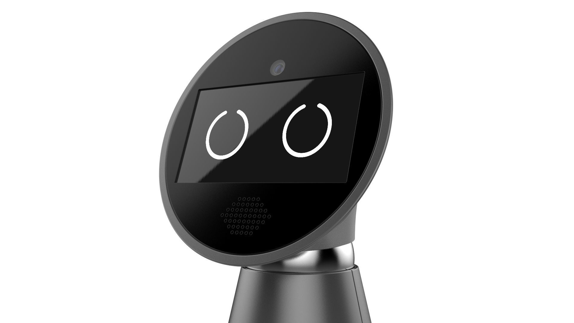 Mykie Robot Gray 3D model_1