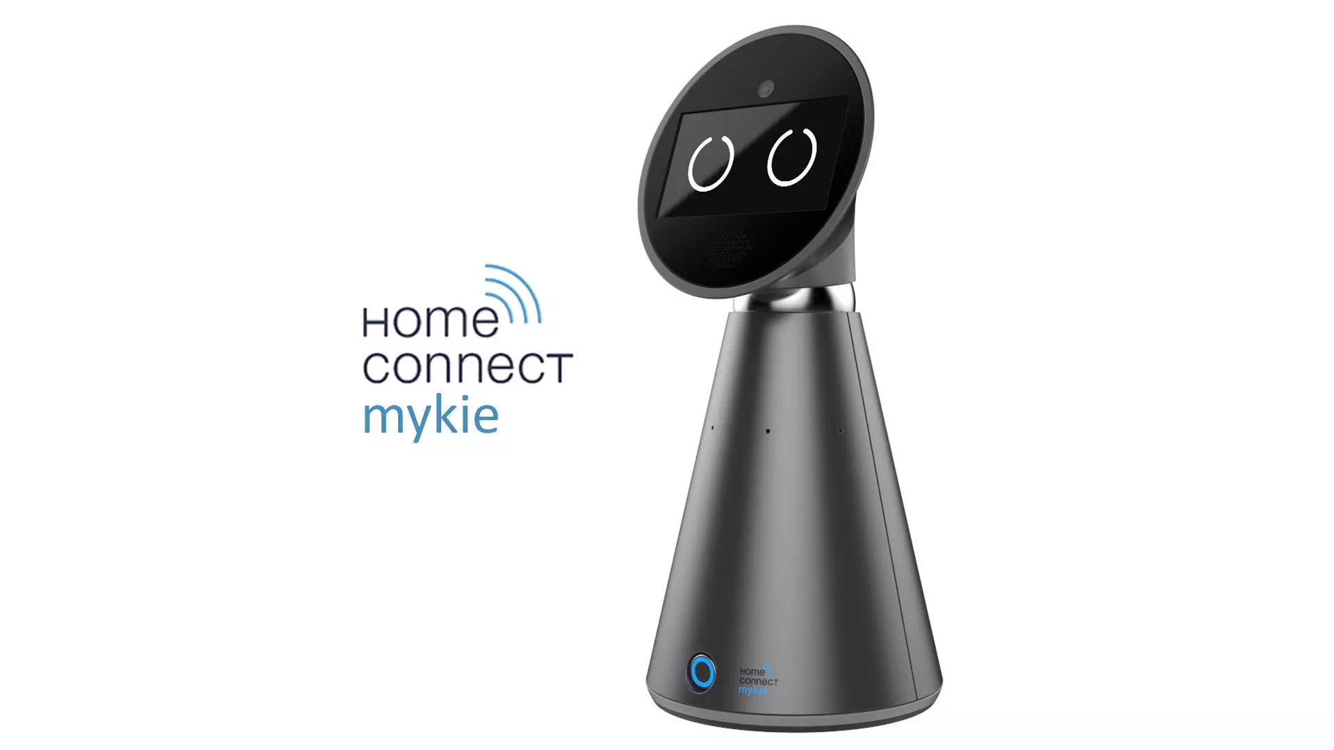 Mykie Robot Gray 3D model_0