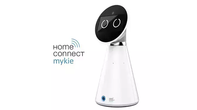 Mykie Robot White 3D model