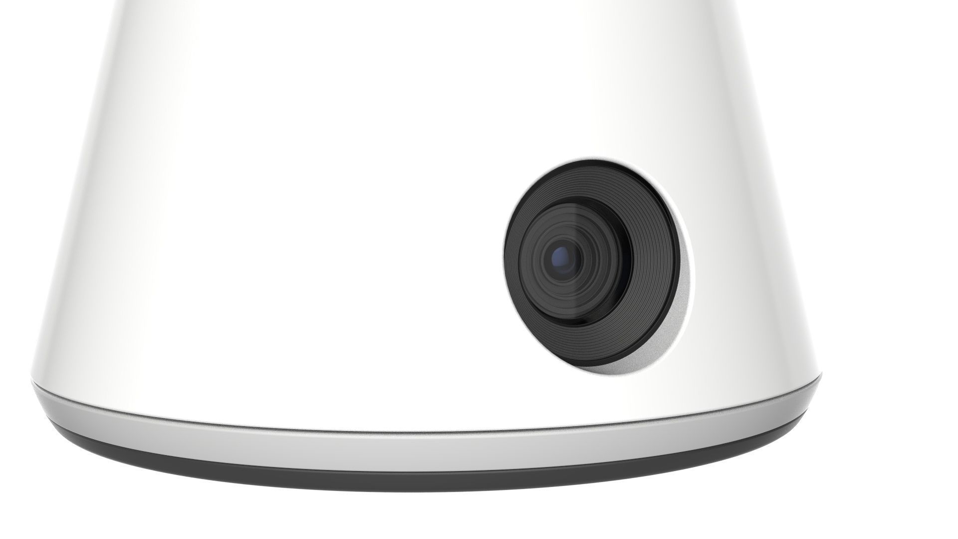 Mykie Robot White 3D model_4