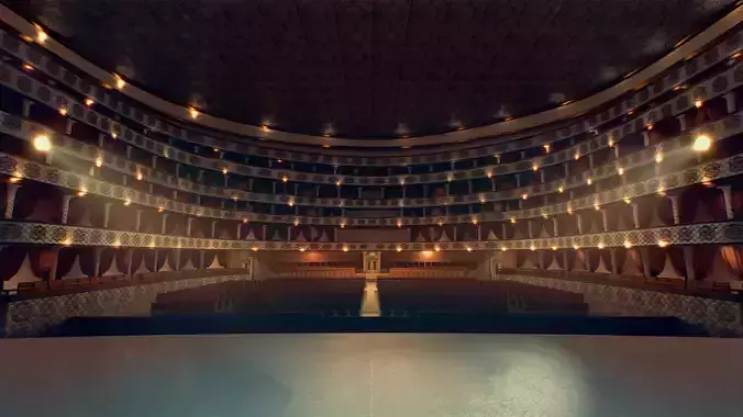 opera theater realistic