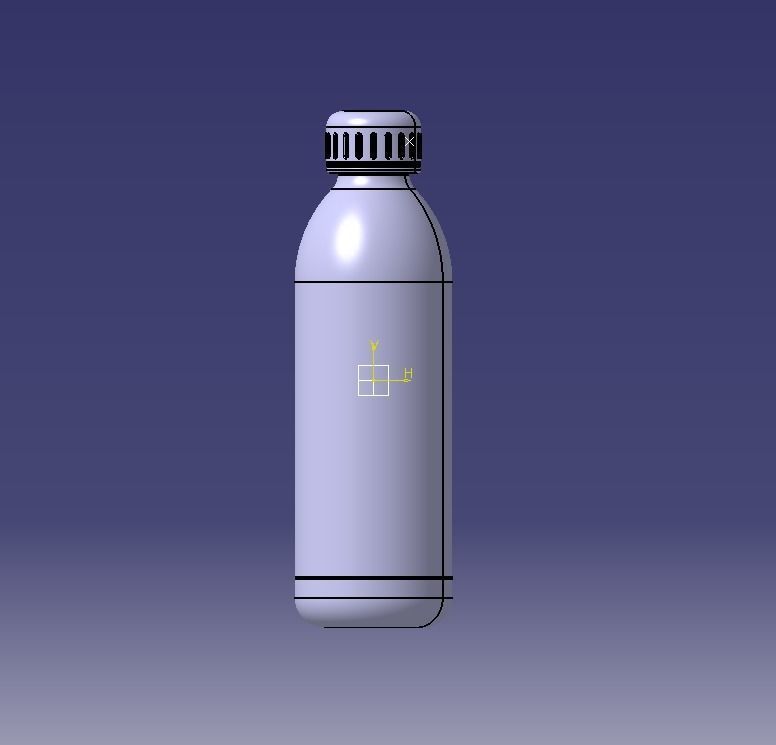 Hot Water Flask 3D print model_17