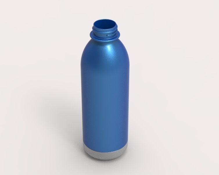 Hot Water Flask 3D print model_9