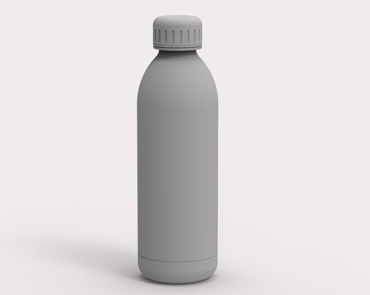 Hot Water Flask 3D print model_5