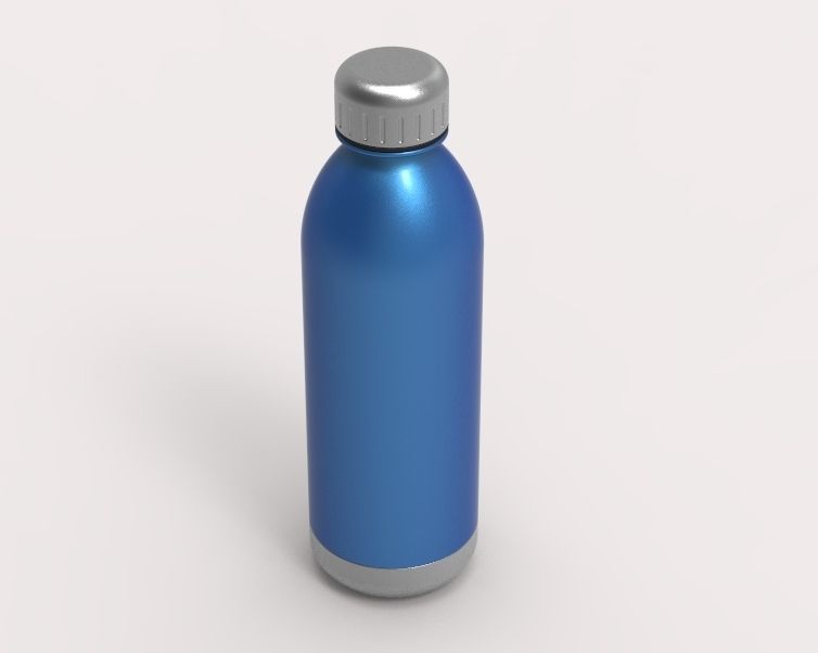Hot Water Flask 3D print model_8