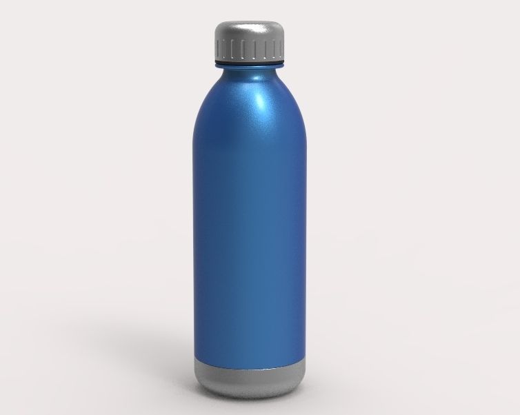 Hot Water Flask 3D print model_6