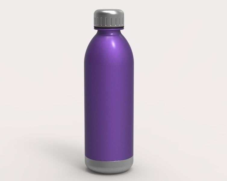Hot Water Flask 3D print model_4