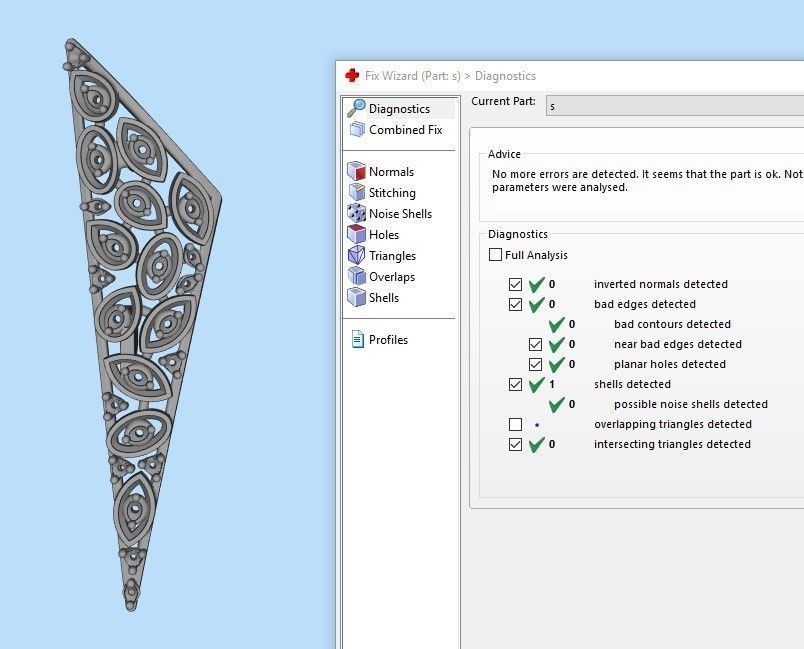 Women Earrings  with diamonds 3dm stl 3D print model 3D print model_32