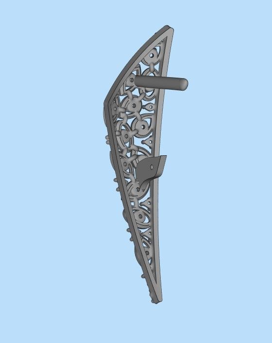 Women Earrings  with diamonds 3dm stl 3D print model 3D print model_23