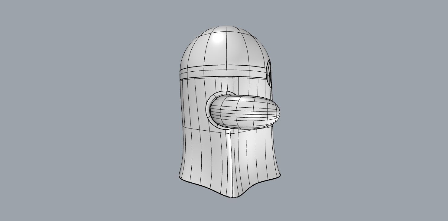 Nurbs Ghost 3D Print 3D print model_14