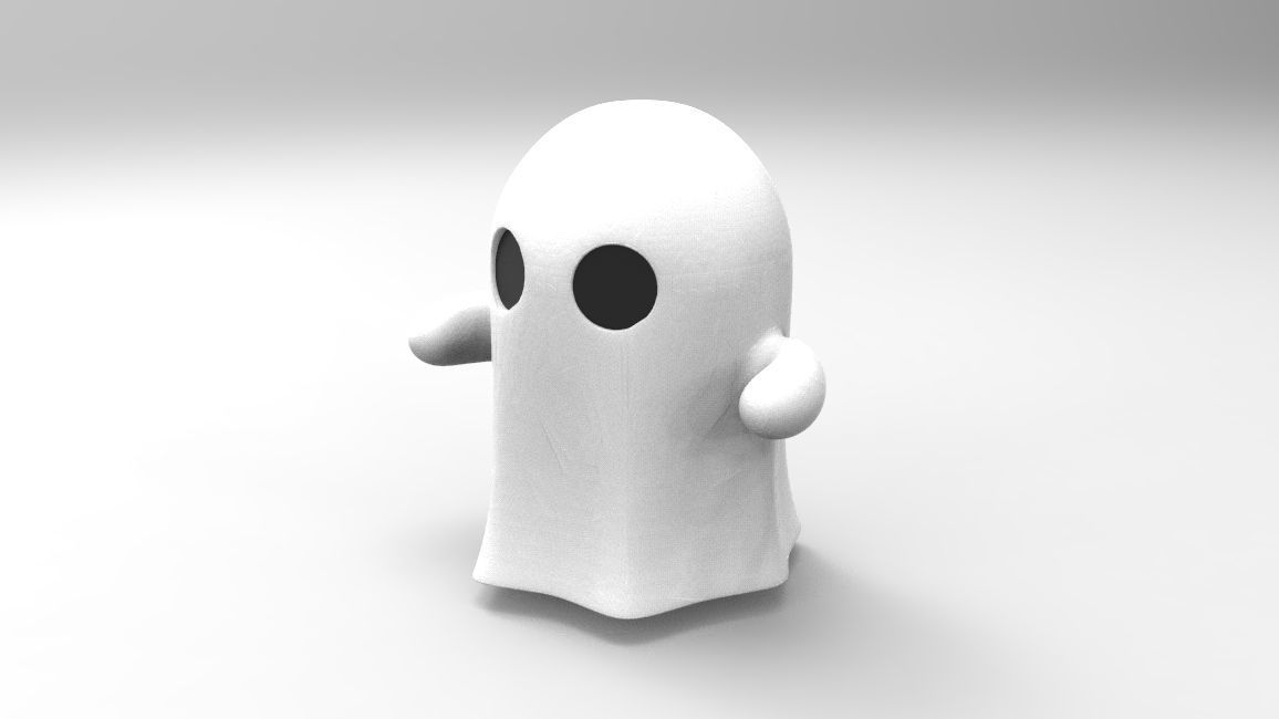 Nurbs Ghost 3D Print 3D print model_3