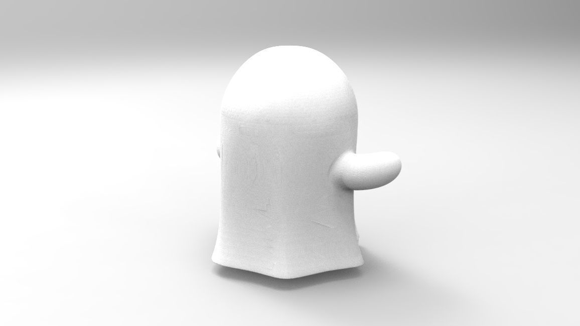 Nurbs Ghost 3D Print 3D print model_8