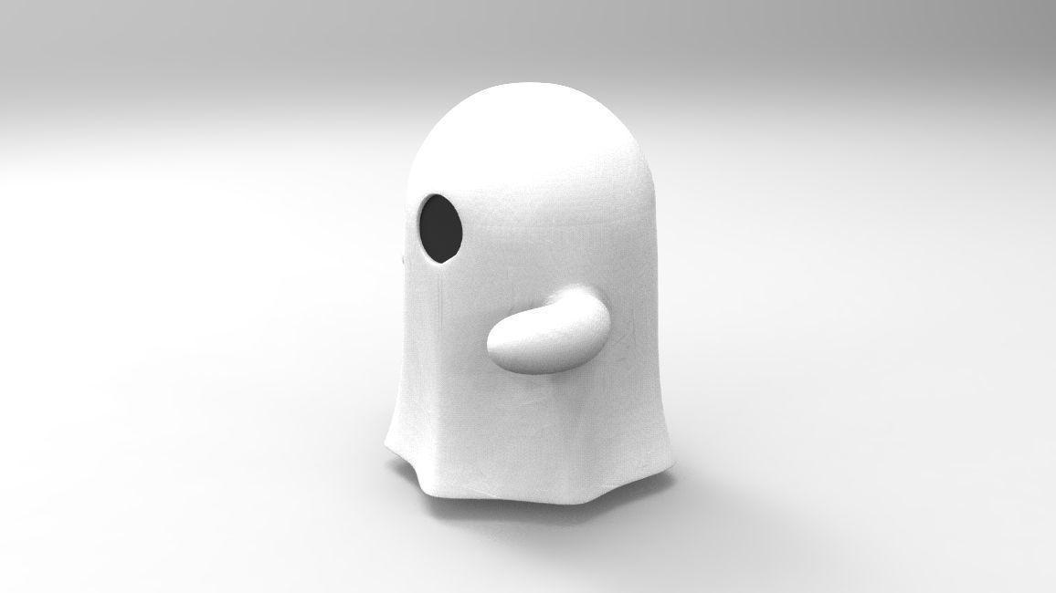 Nurbs Ghost 3D Print 3D print model_4