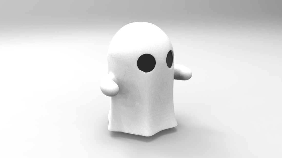Nurbs Ghost 3D Print 3D print model_1