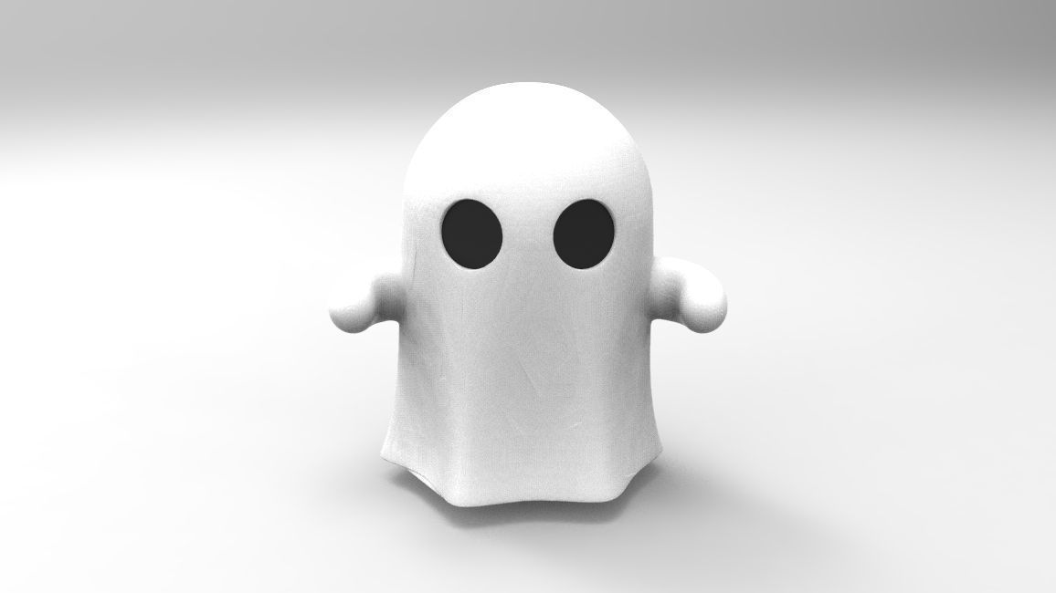 Nurbs Ghost 3D Print 3D print model_2