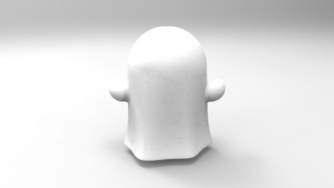 Nurbs Ghost 3D Print 3D print model_7