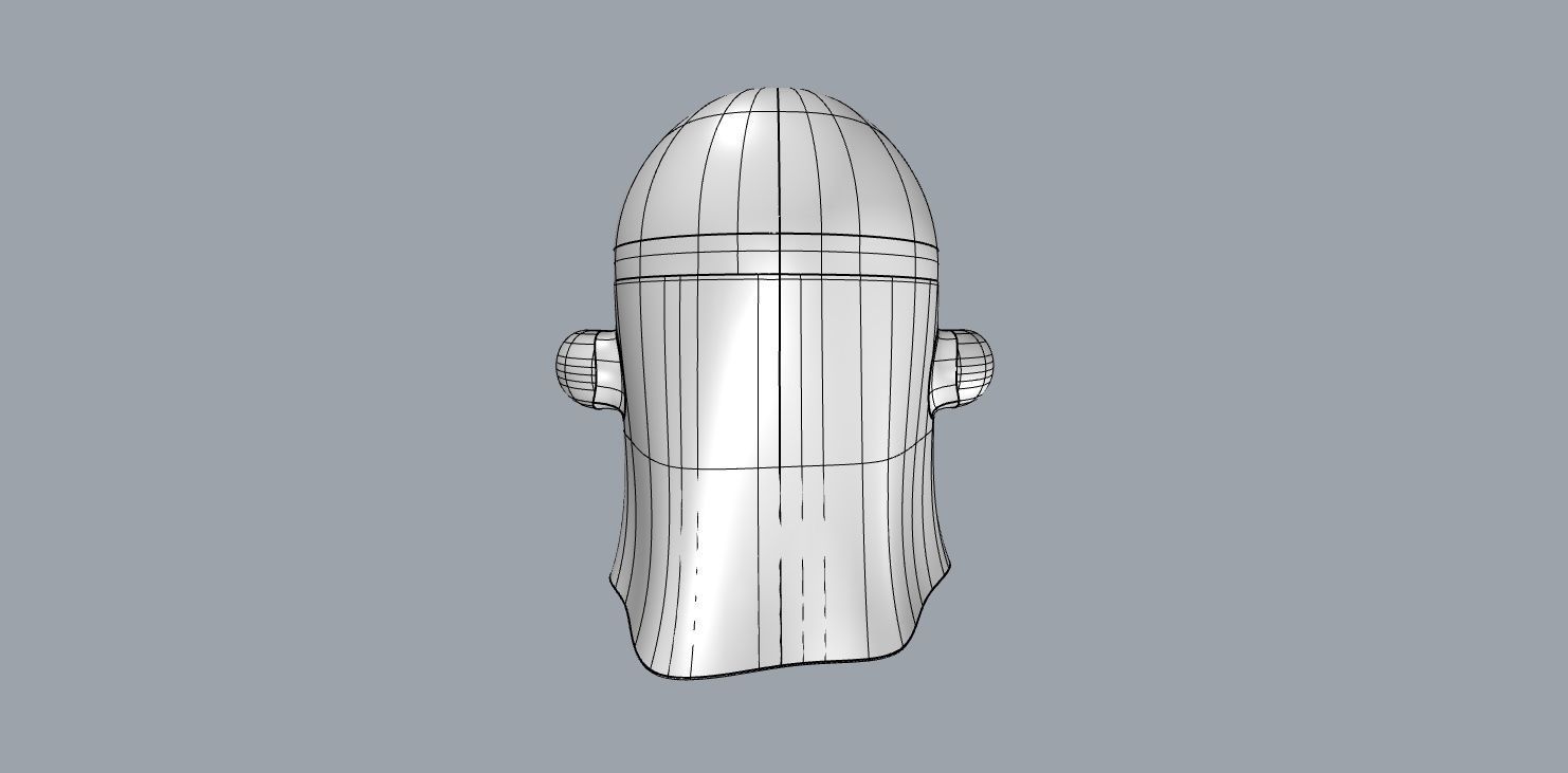 Nurbs Ghost 3D Print 3D print model_13