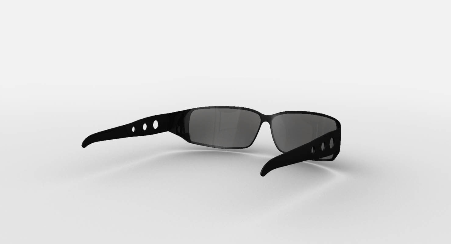Sunglasses 3d model 3D model_4