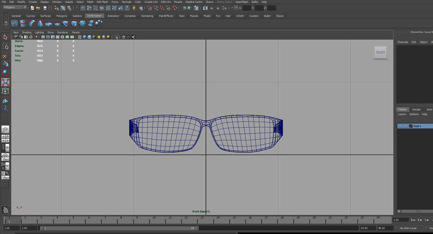 Sunglasses 3d model 3D model_6