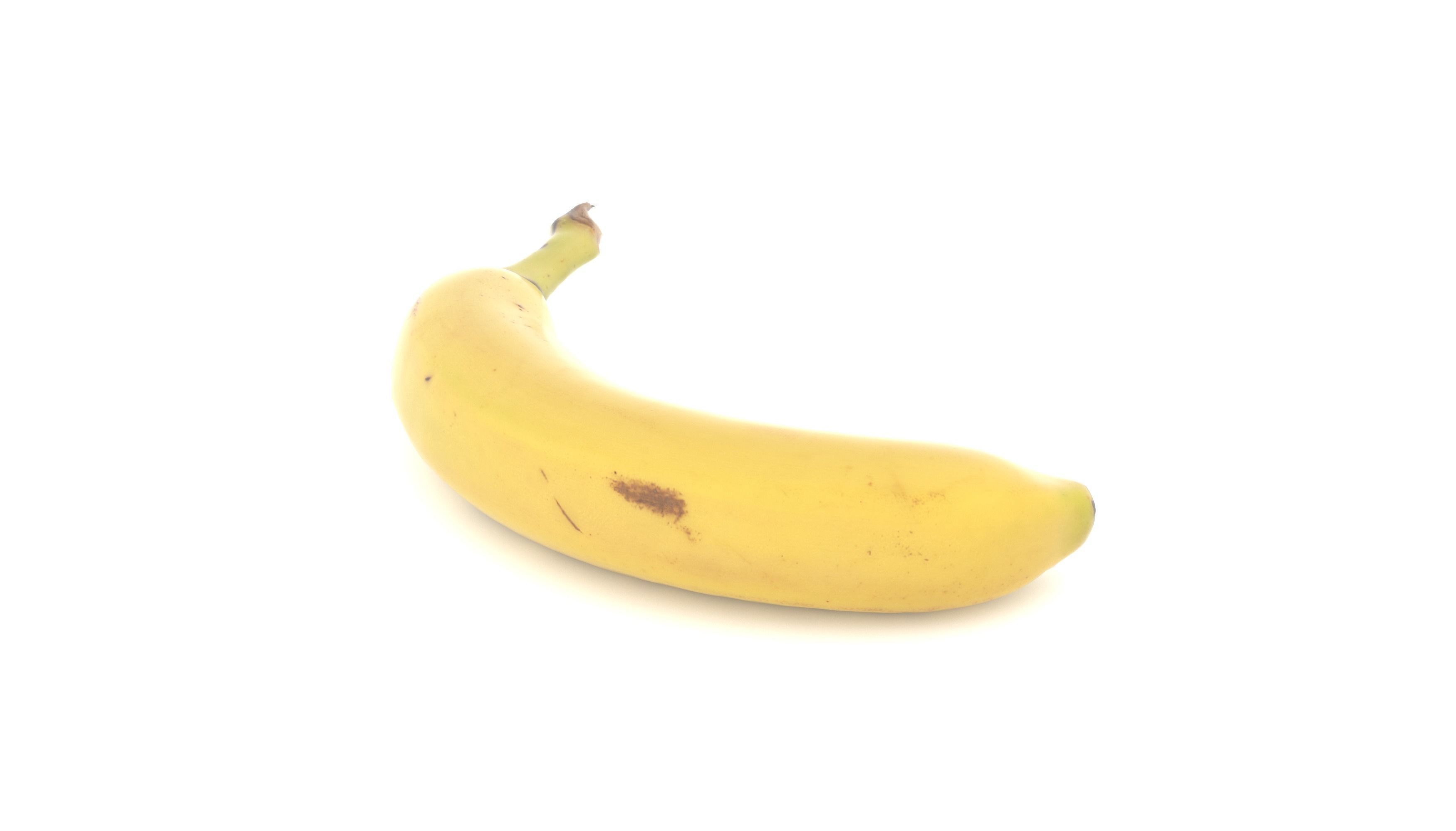 Banana 3D model photoscan Low-poly 3D model_3
