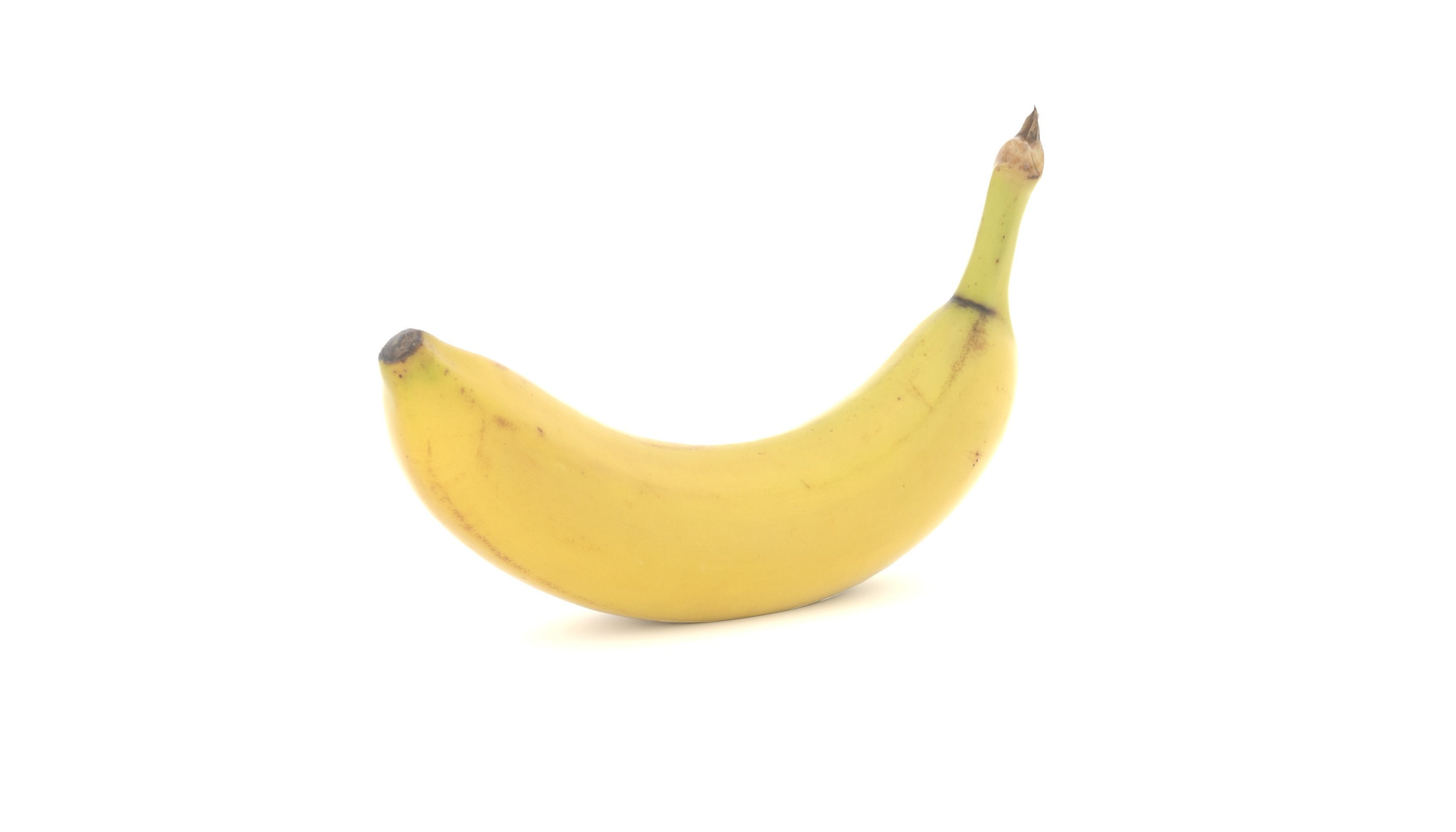 Banana 3D model photoscan Low-poly 3D model_1
