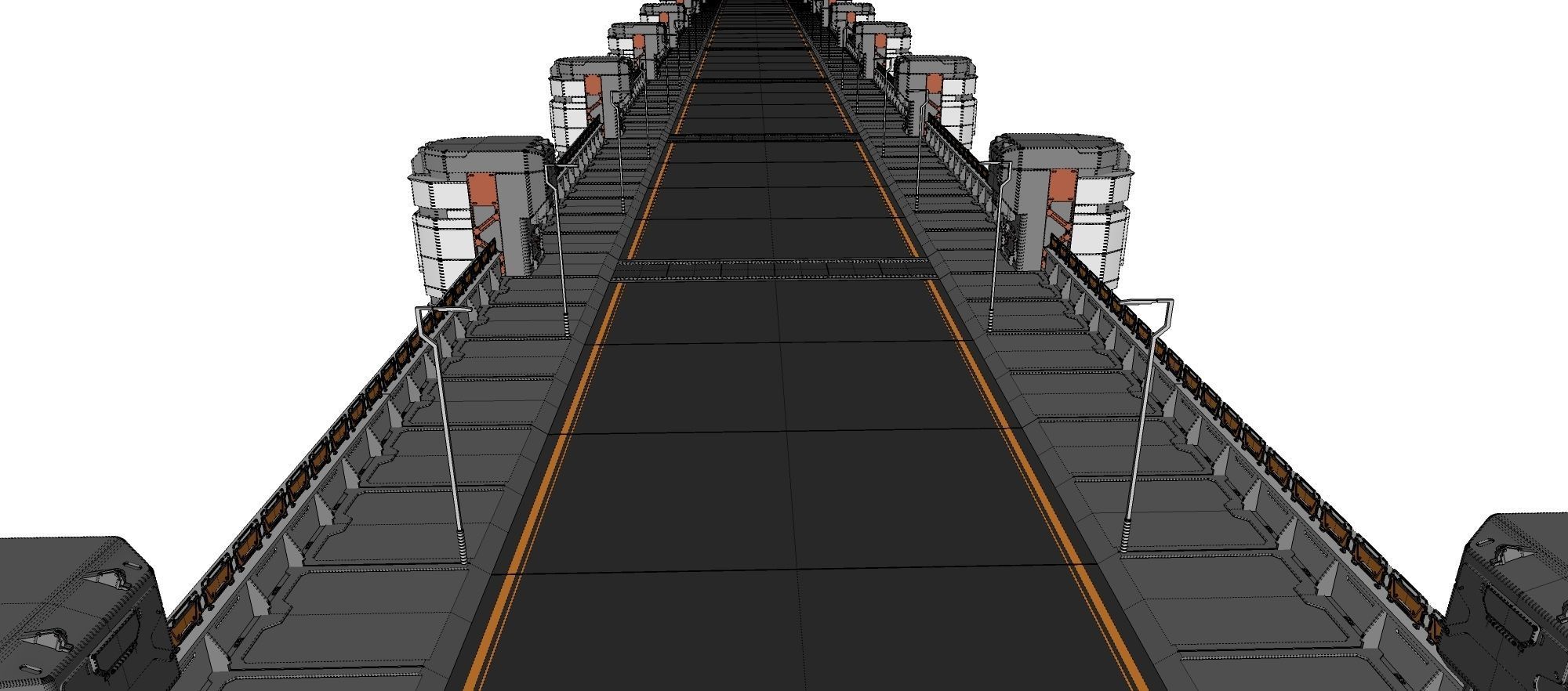 sci-fi bridge 2 3D model_31