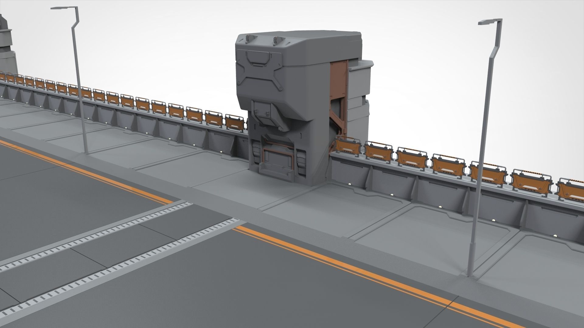 sci-fi bridge 2 3D model_15