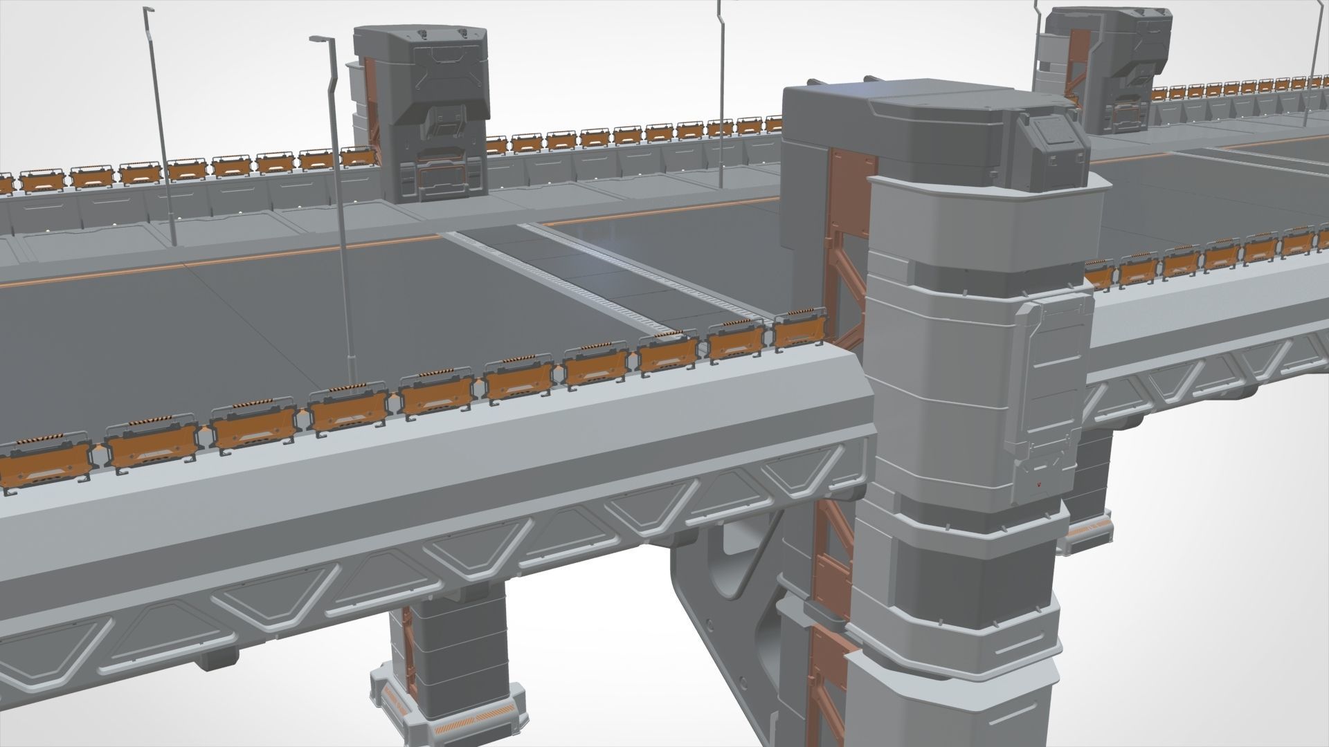 sci-fi bridge 2 3D model_14