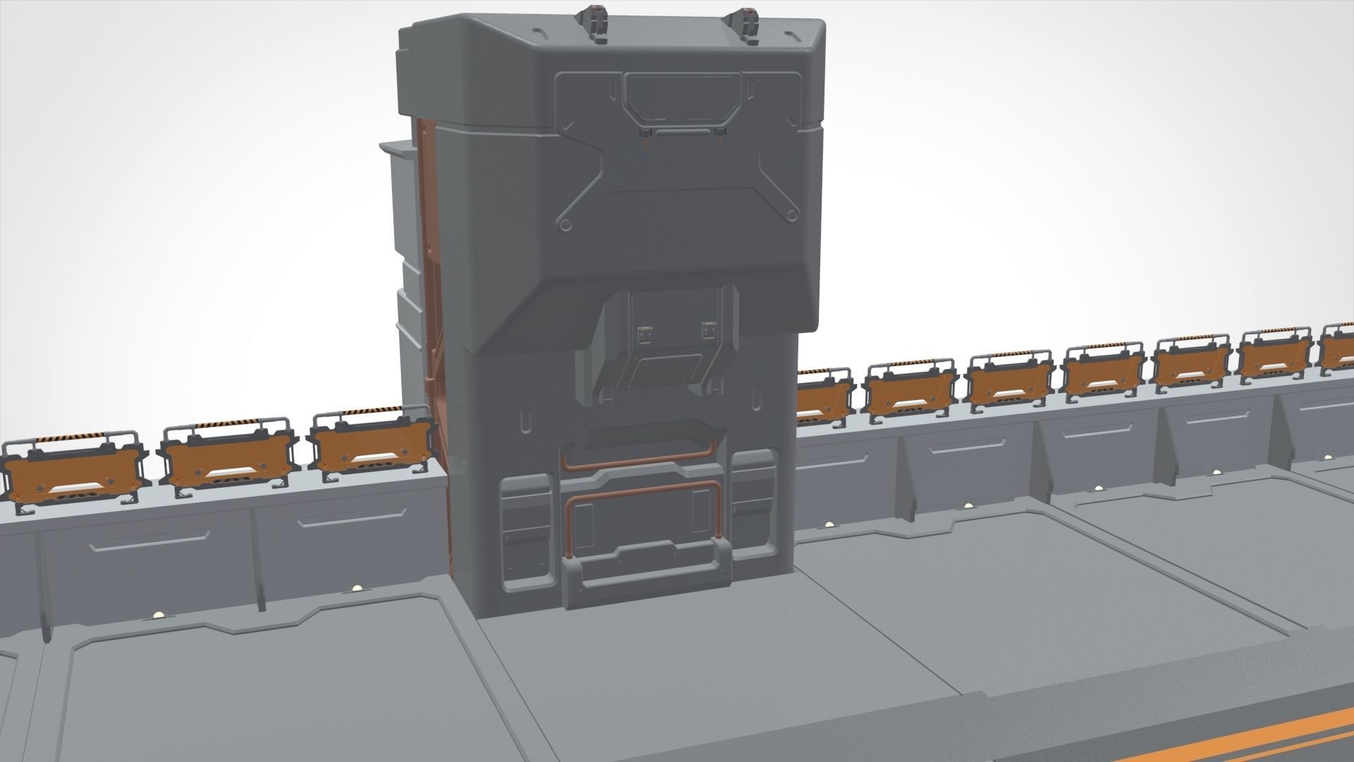 sci-fi bridge 2 3D model_18