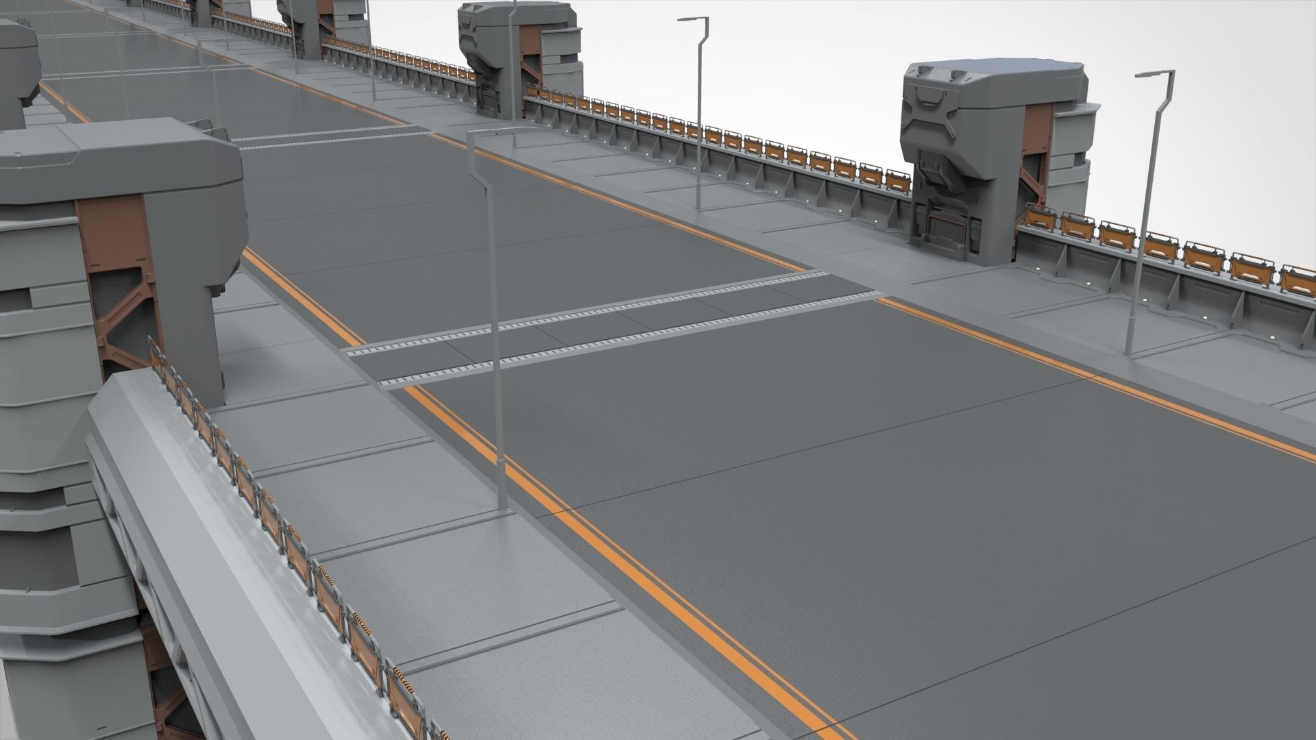 sci-fi bridge 2 3D model_19